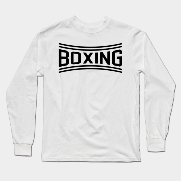 boxer Boxing Long Sleeve TShirt TeePublic
